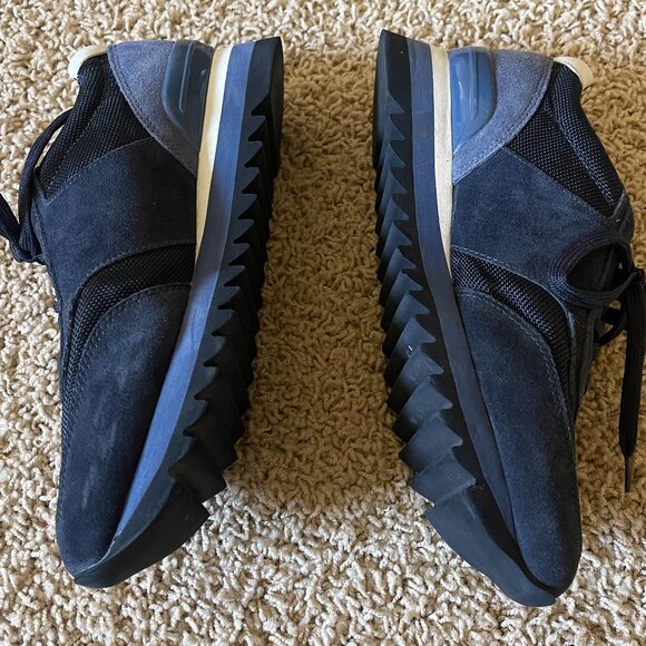 EUC Tory Burch Sawtooth Logo Sneaker Size 7 - Picture 6 of 6